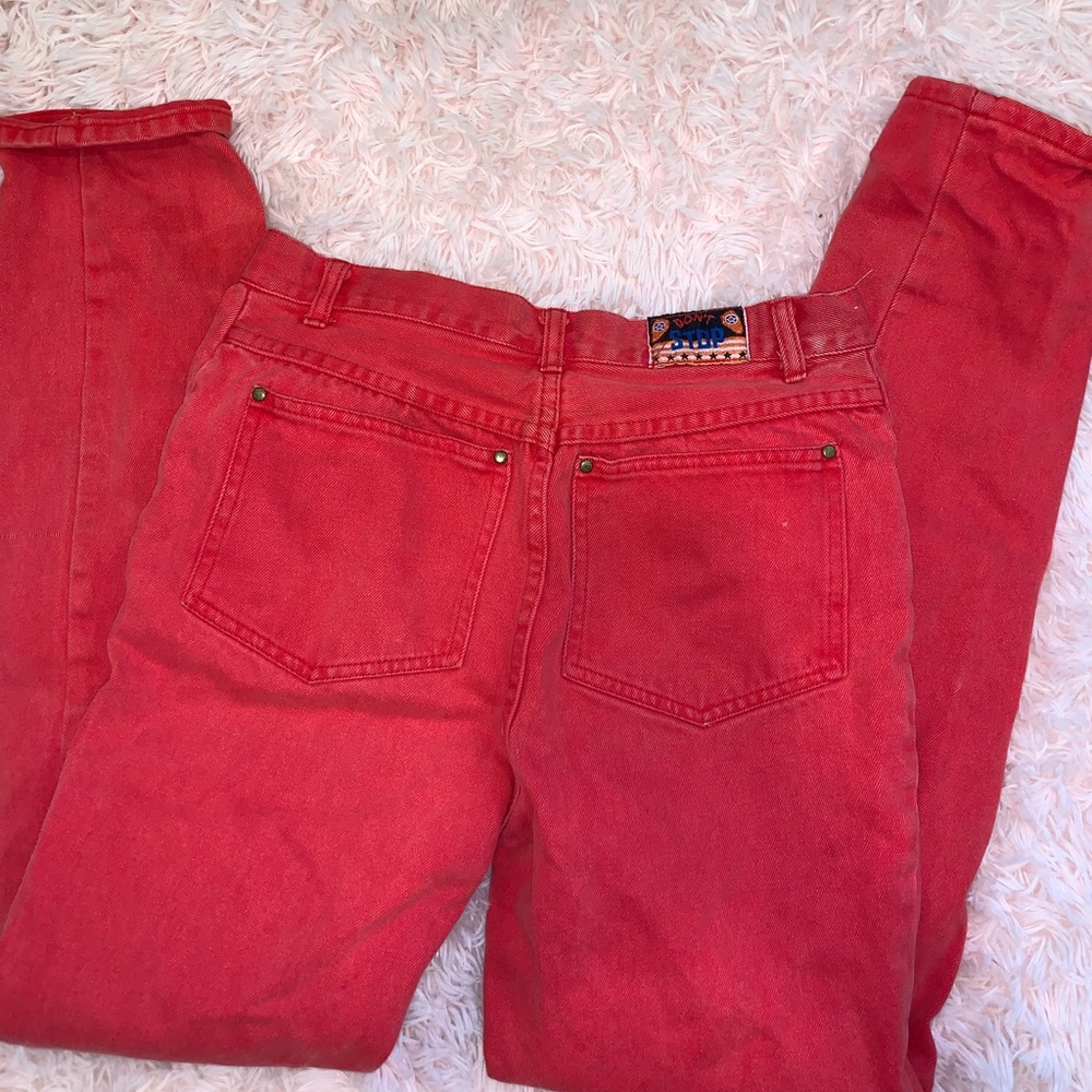 Don’t Stop jeans, so adorable!
